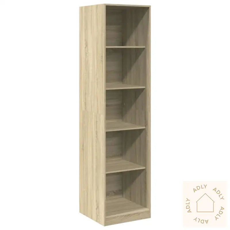 Garderobe Sonoma Eik 50X50X200 Cm Konstruert Tre