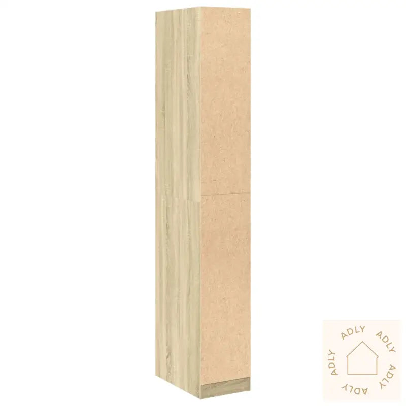 Garderobe Sonoma Eik 30X50X200 Cm Konstruert Tre