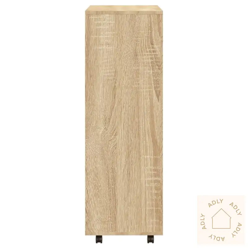 Garderobe Sonoma Eik 80X40X110 Cm Konstruert Tre