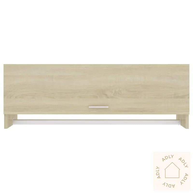 Garderobe Sonoma Eik 100X32,5X35 Cm Konstruert Tre