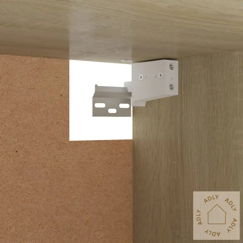 Garderobe Sonoma Eik 100X32,5X35 Cm Konstruert Tre