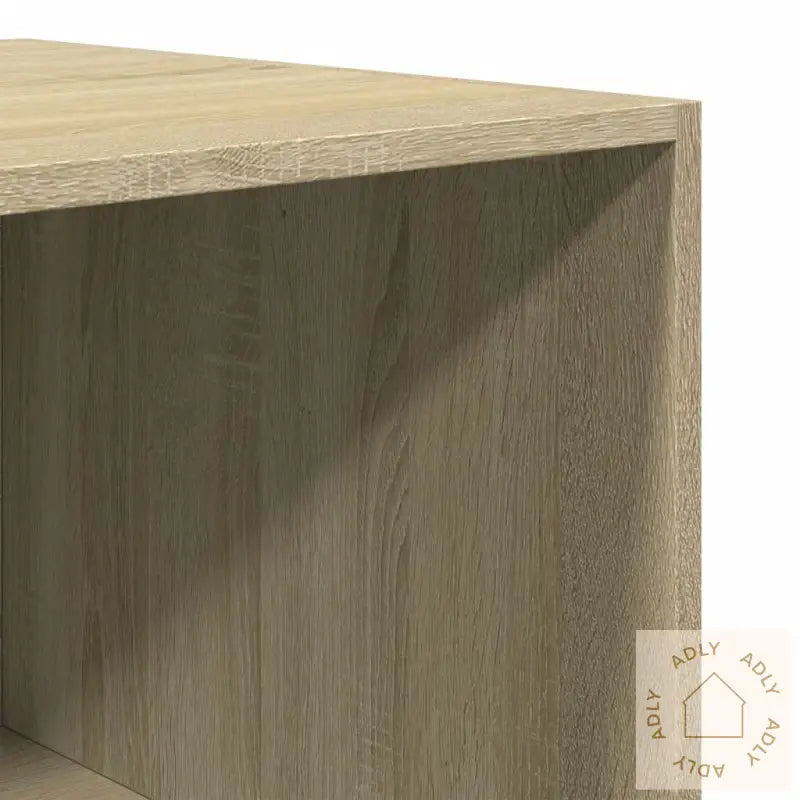 Garderobe Sonoma Eik 80X50X200 Cm Konstruert Tre