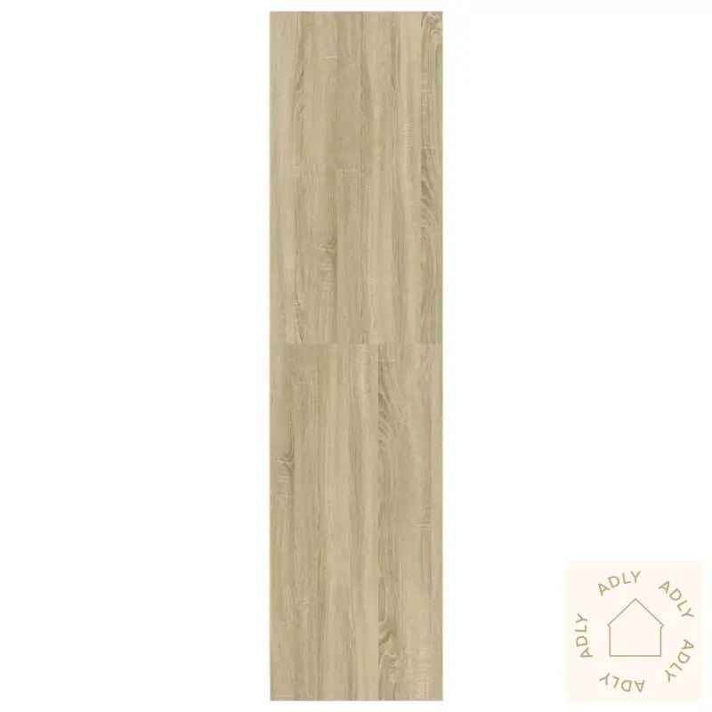 Garderobe Sonoma Eik 80X50X200 Cm Konstruert Tre