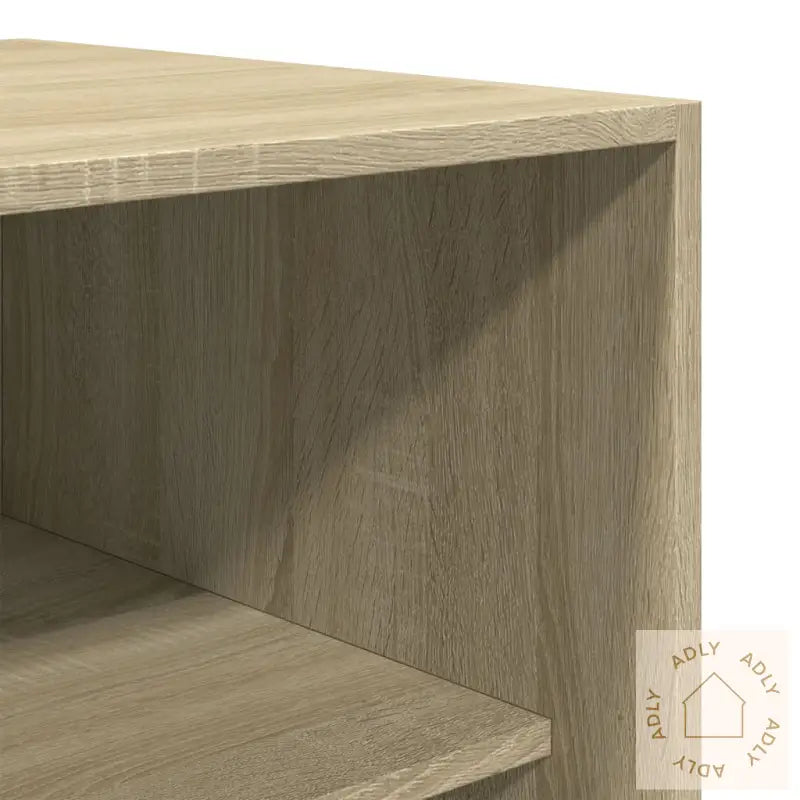 Garderobe Sonoma Eik 100X50X200 Cm Sponplate