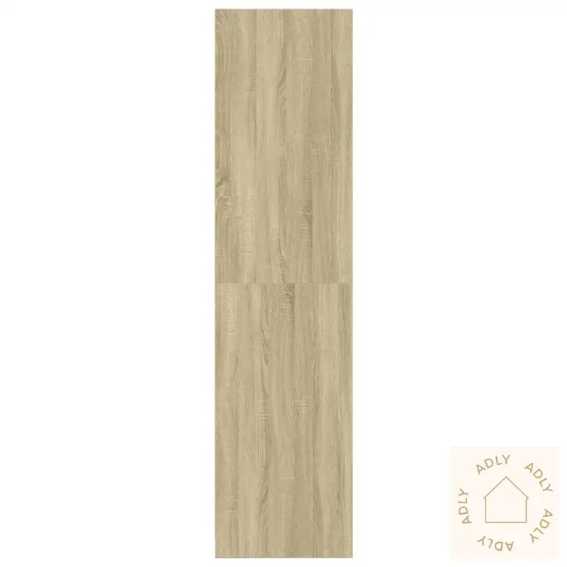 Garderobe Sonoma Eik 80X50X200 Cm Konstruert Tre