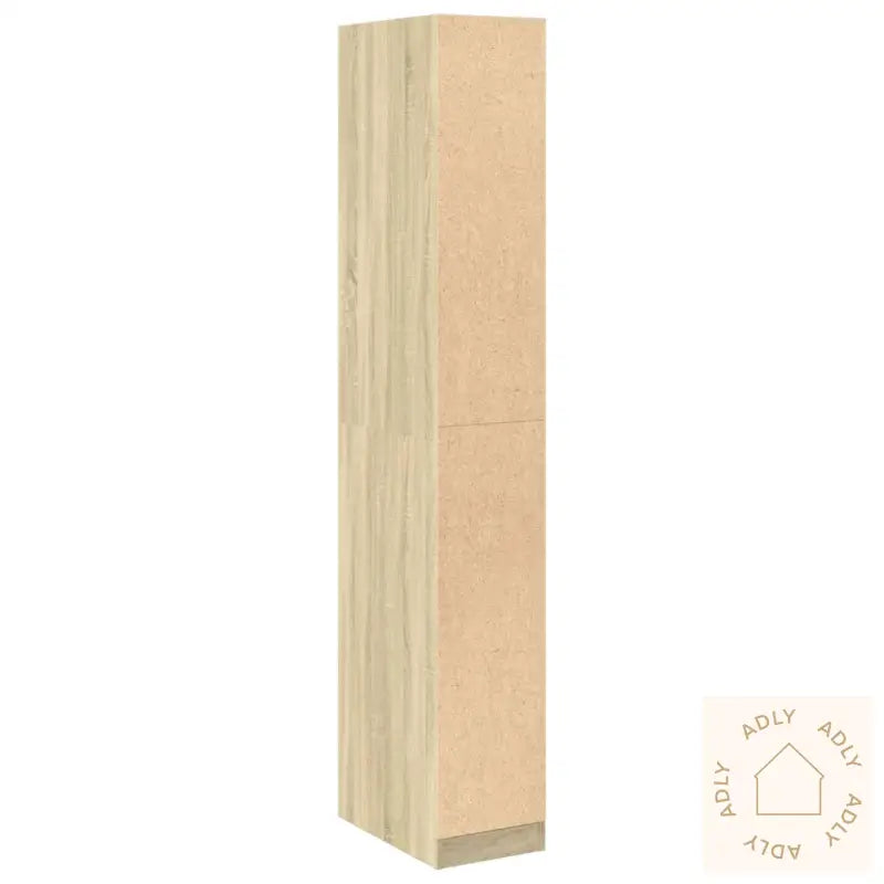 Garderobe Sonoma Eik 30X50X200 Cm Konstruert Tre