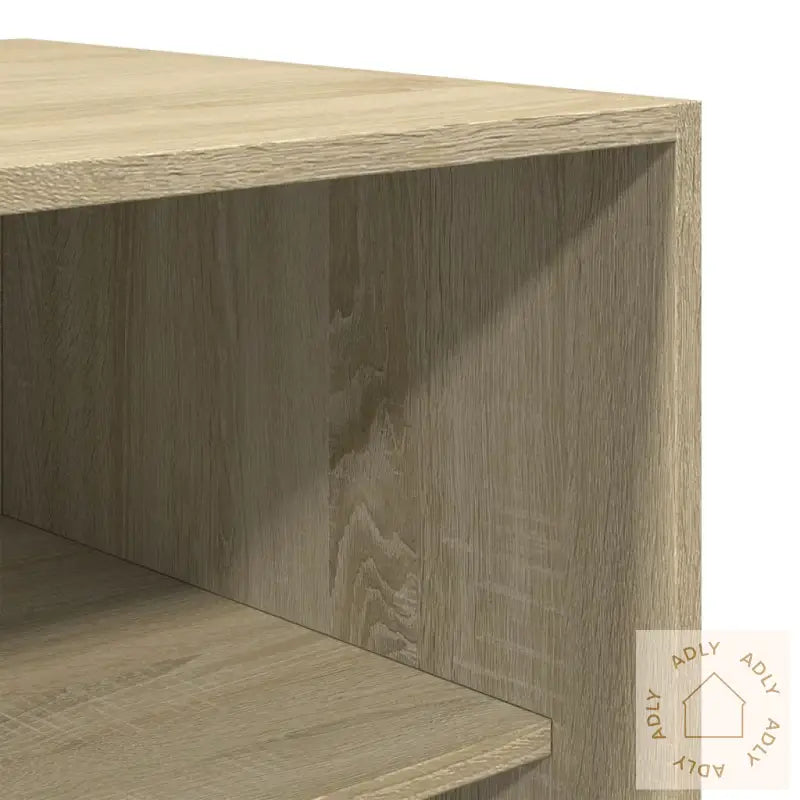 Garderobe Sonoma Eik 80X50X200 Cm Konstruert Tre