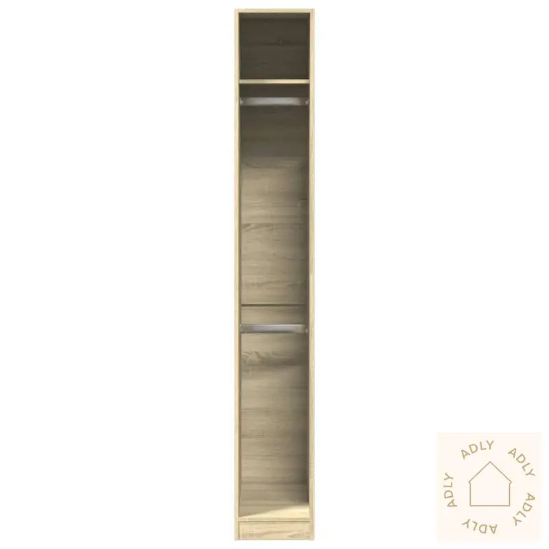 Garderobe Sonoma Eik 30X50X200 Cm Konstruert Tre