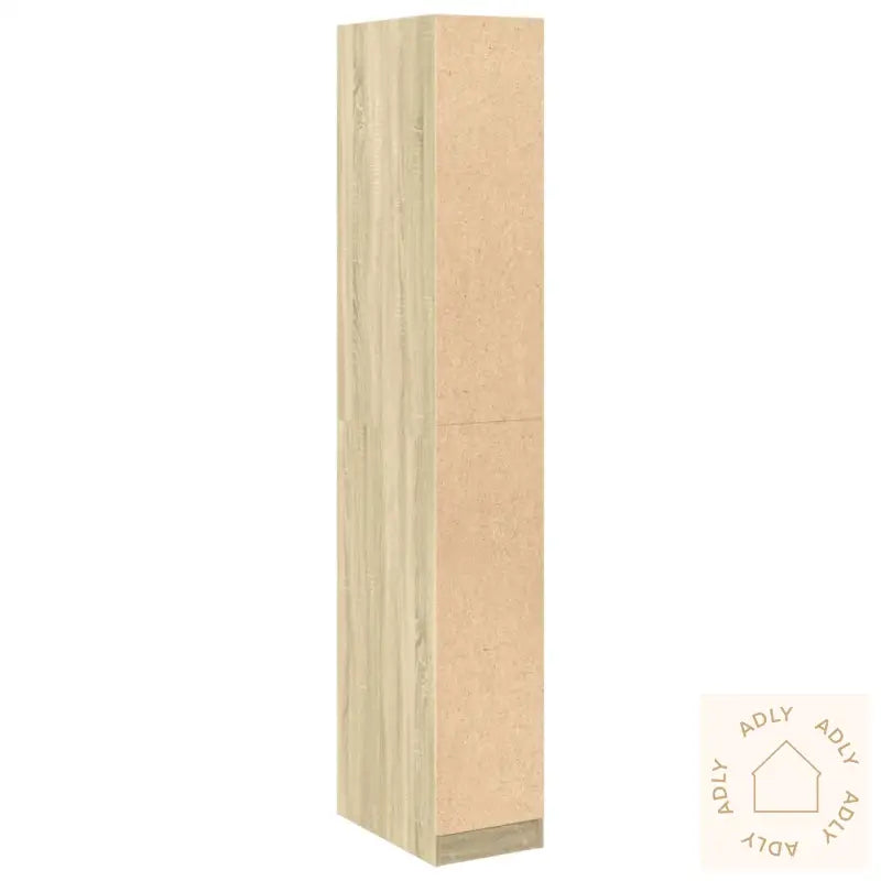 Garderobe Sonoma Eik 30X50X200 Cm Konstruert Tre