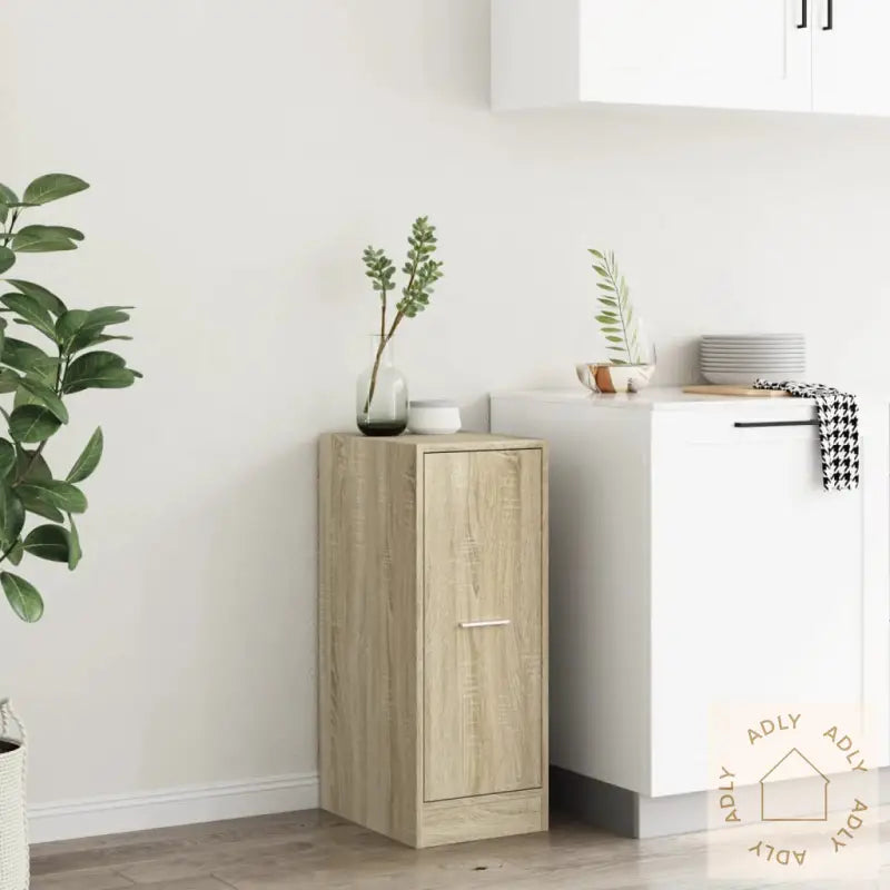 Apotekskap Sonoma Eik 30X41X77,5 Cm Sponplater