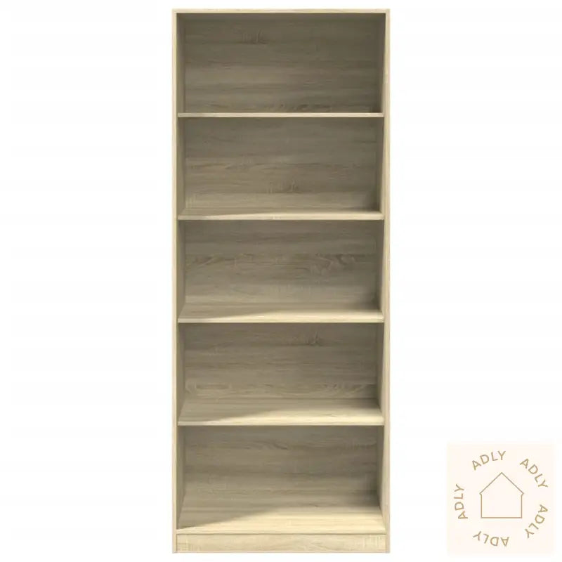 Garderobe Sonoma Eik 80X50X200 Cm Konstruert Tre