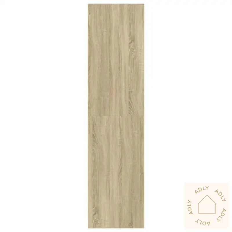 Garderobe Sonoma Eik 80X50X200 Cm Konstruert Tre