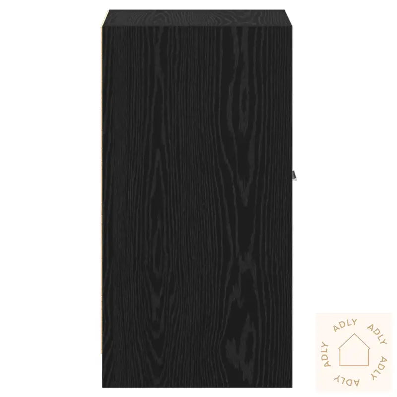 Apothecary Cabinet Svart Eik 40X41X77,5 Cm Konstruert Tre