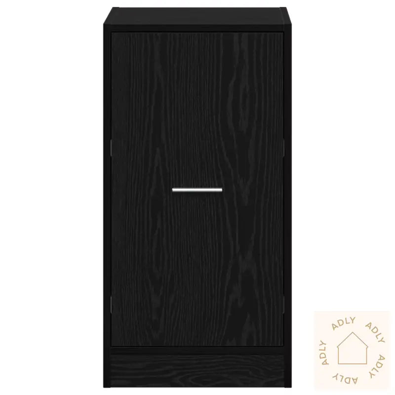 Apothecary Cabinet Svart Eik 40X41X77,5 Cm Konstruert Tre