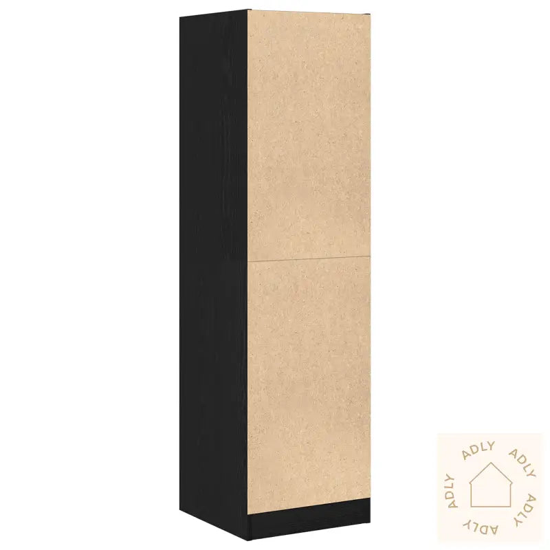 Apotekskap Svart Eik 40X41X144.5 Cm Konstruert Tre
