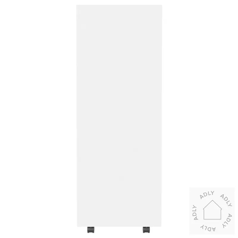 Garderobe Hvit 80X40X110 Cm Konstruert Tre