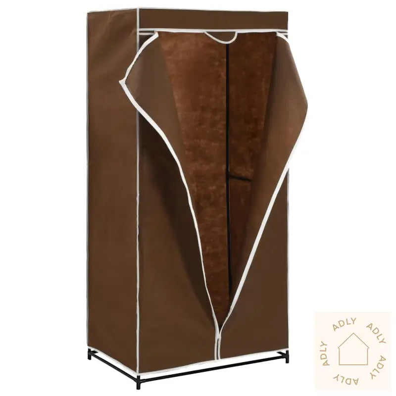 Garderobeskap 2 Stk Brun 75X50X160 Cm