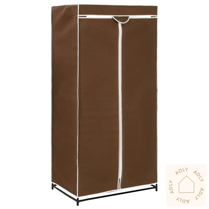 Garderobeskap 2 Stk Brun 75X50X160 Cm