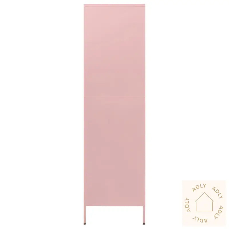 Garderobe Rosa 90X50X180 Cm Stål