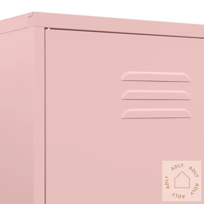 Garderobe Rosa 90X50X180 Cm Stål
