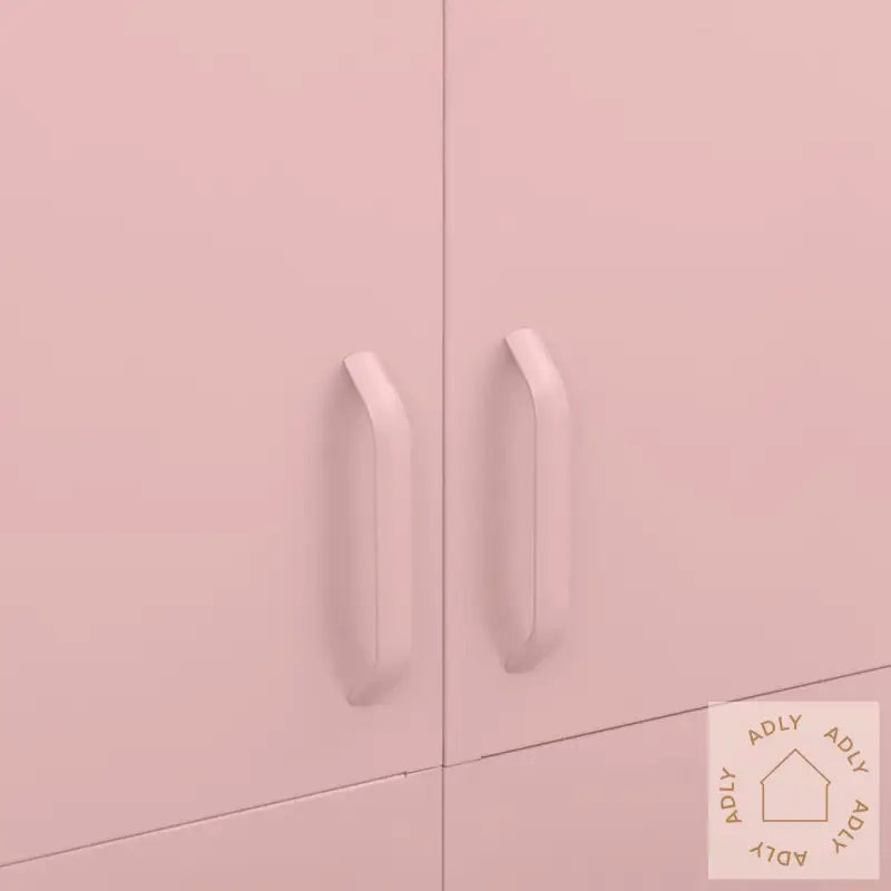 Garderobe Rosa 90X50X180 Cm Stål