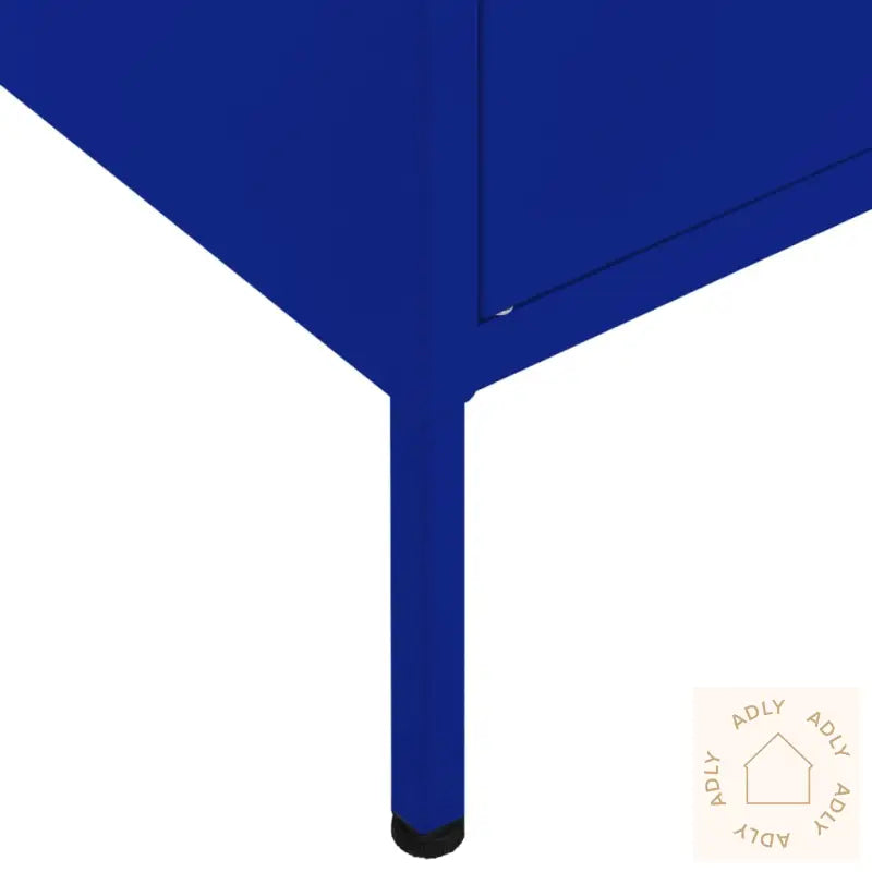 Oppbevaringsskap Marineblå 80X35X101,5 Cm Stål