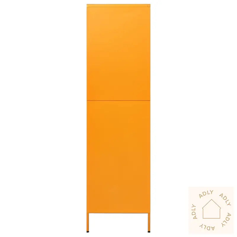 Garderobe Sennesgul 90X50X180 Cm Stål