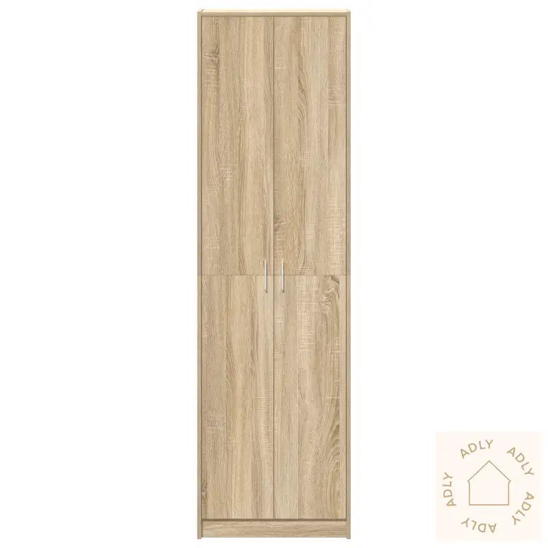 Garderobe Sonoma Eik 55X25X189 Cm Konstruert Tre