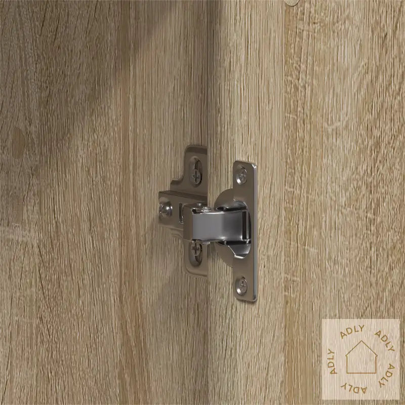 Garderobe Sonoma Eik 55X25X189 Cm Konstruert Tre