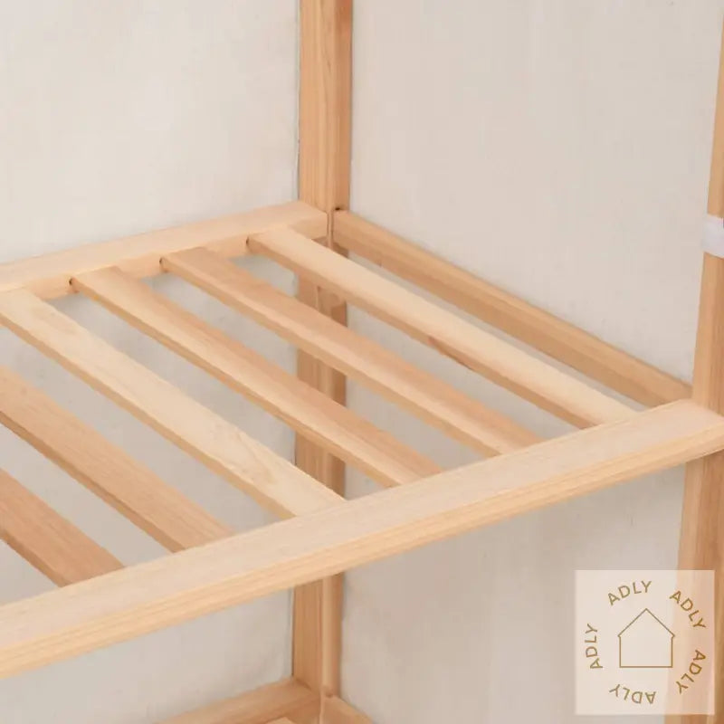 Garderobeskap 3 Etasjer 79X40X170 Cm