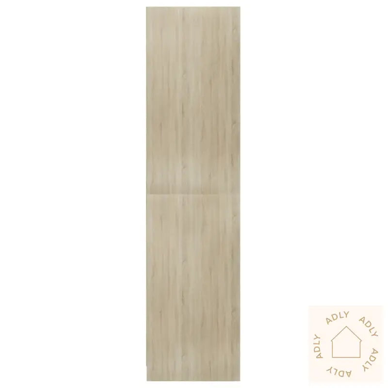 Garderobe Sonoma Eik 100X50X200 Cm Konstruert Tre