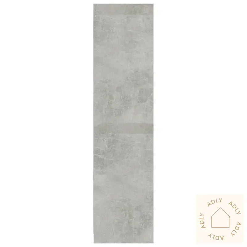 Garderobe Med Skuffer Betonggrå 50X50X200 Cm Konstruert Tre