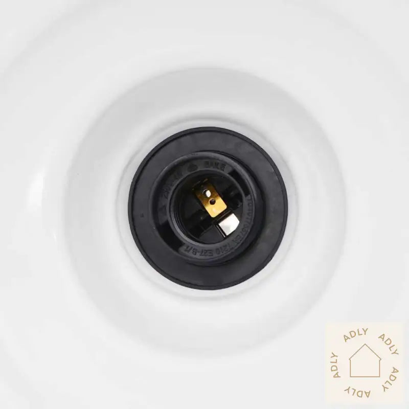 Pendellampe Høydejusterbar E27 Glans Gul Ø 31 Cm Metall
