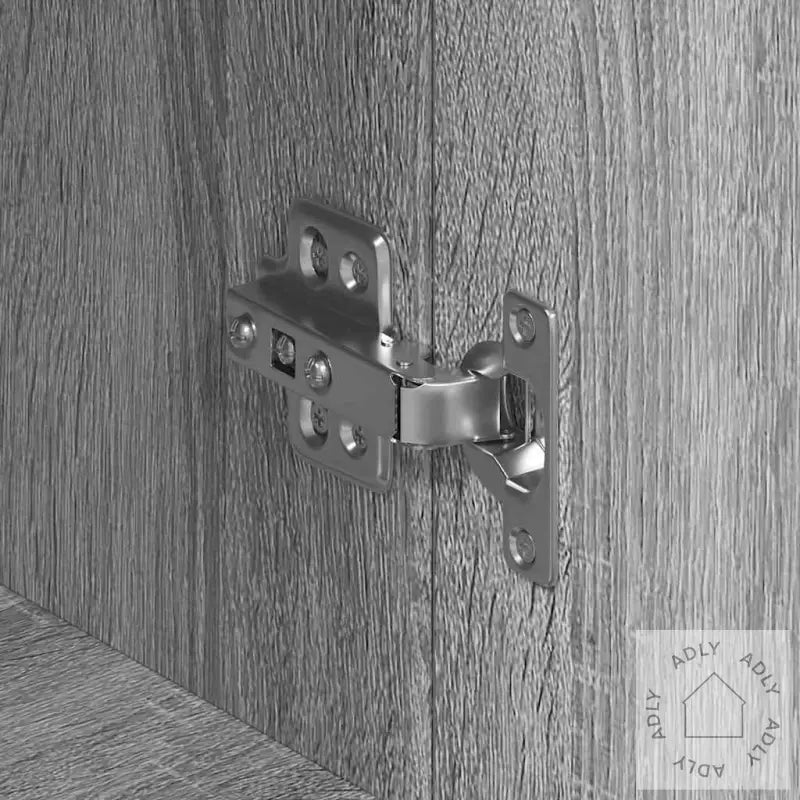 Skap Grå Sonoma Konstruert Tre 120 X 36 X 69 Cm Lagringsskap