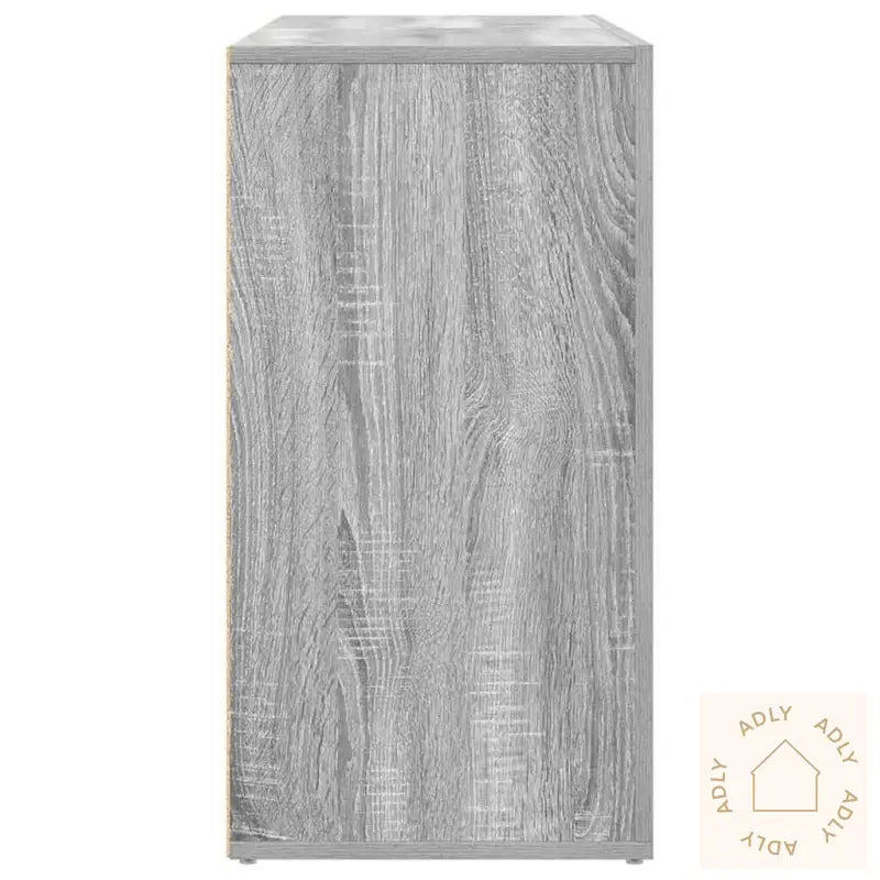 Skap Grå Sonoma Konstruert Tre 120 X 36 X 69 Cm Lagringsskap