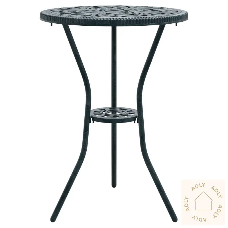 3-Dels Hagemøbelsett I Grønn Gjøt/Aluminium