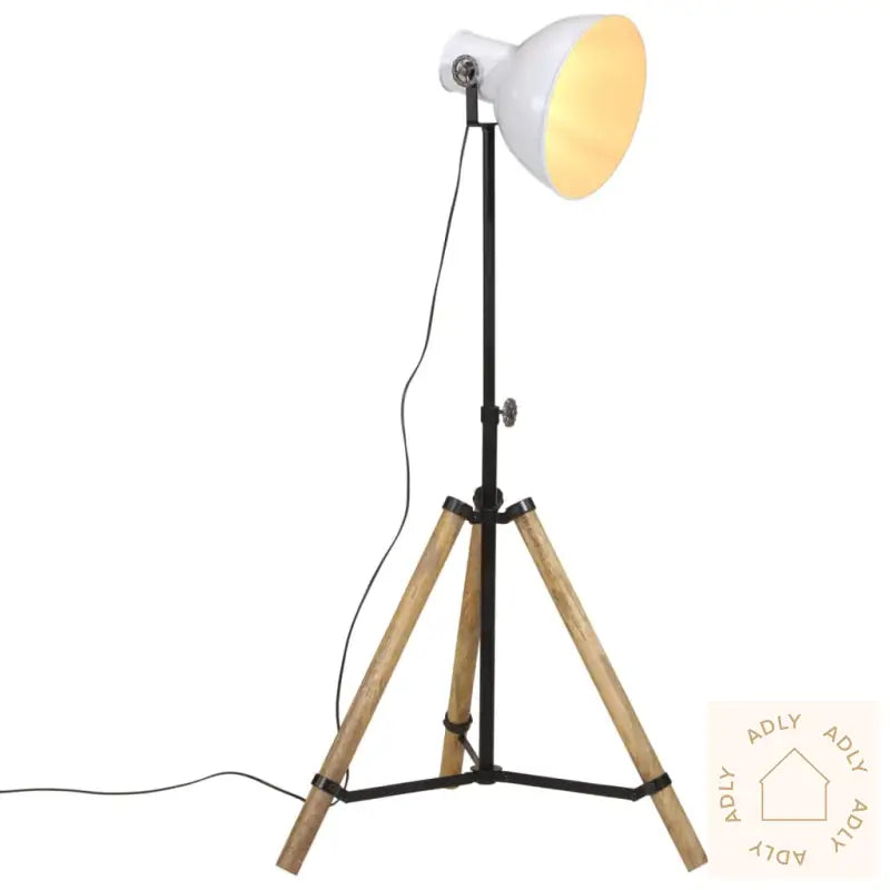 Gulvlampe 25 W Hvit 75X75X90-150 Cm E27
