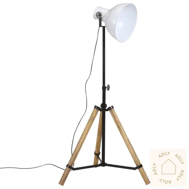 Gulvlampe 25 W Hvit 75X75X90-150 Cm E27