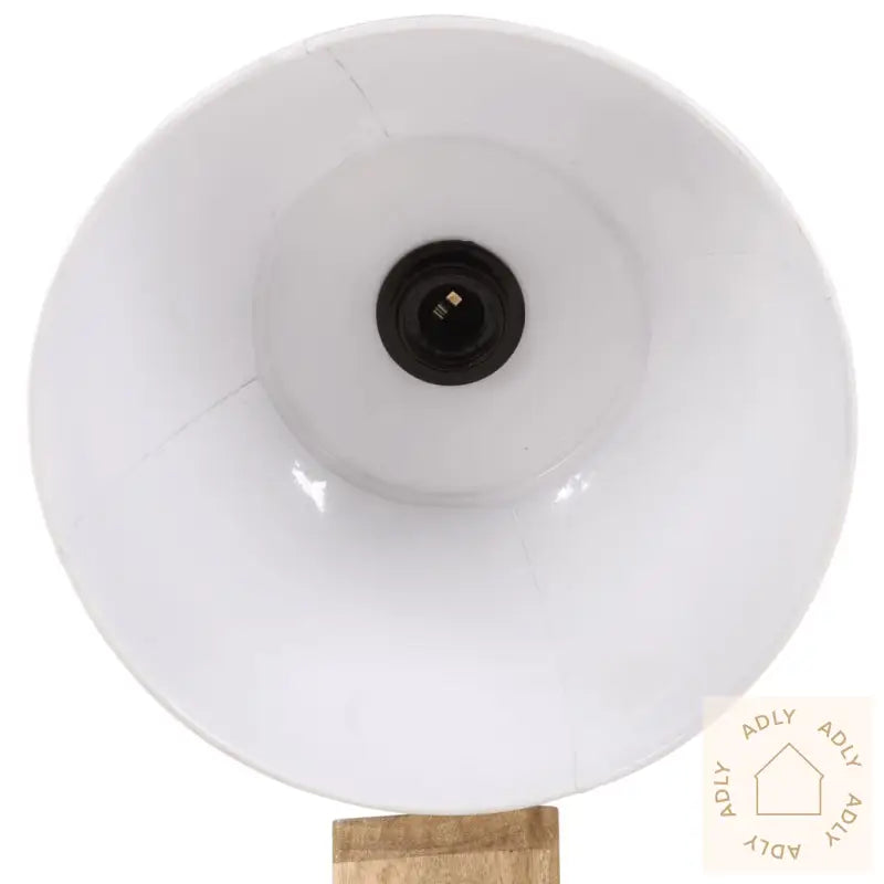Gulvlampe 25 W Hvit 45X45X120 Cm E27