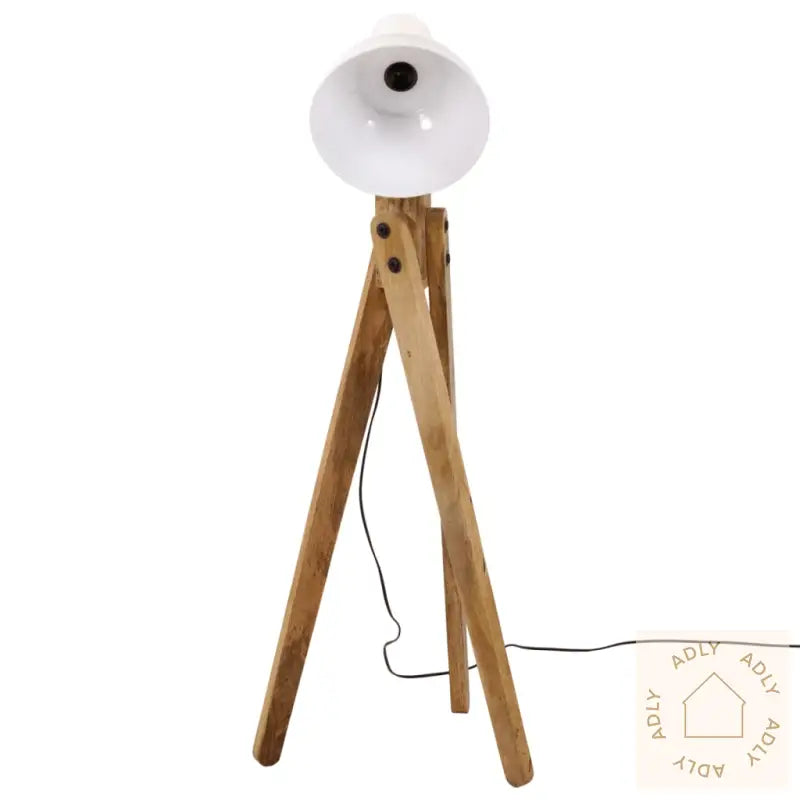 Gulvlampe 25 W Hvit 45X45X120 Cm E27