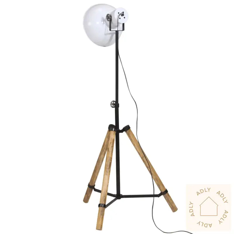 Gulvlampe 25 W Hvit 75X75X90-150 Cm E27