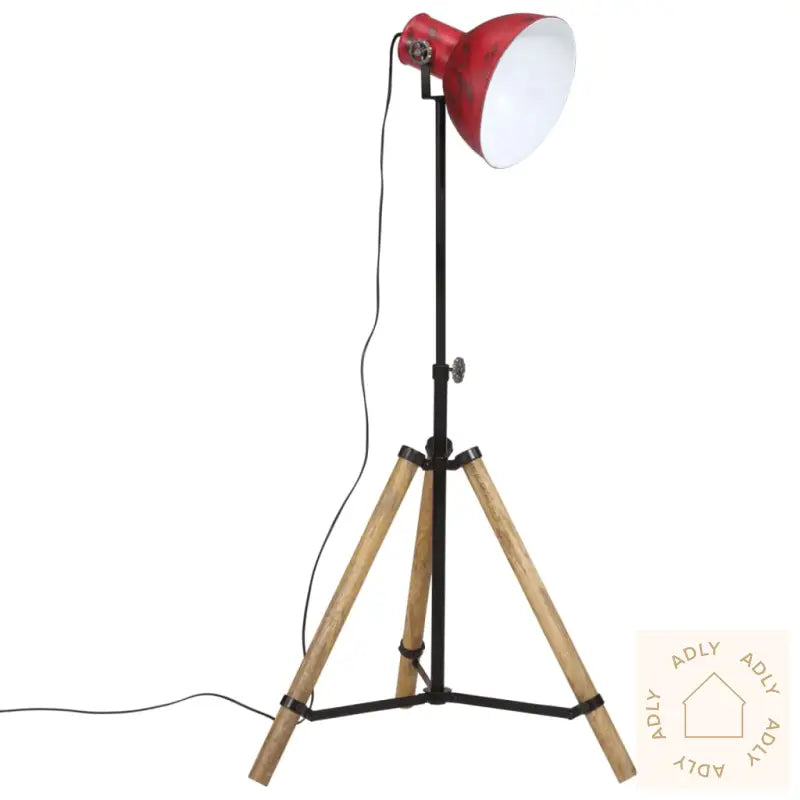 Vegglampe 25 W Mørkerød 75X75X90-150 Cm E27
