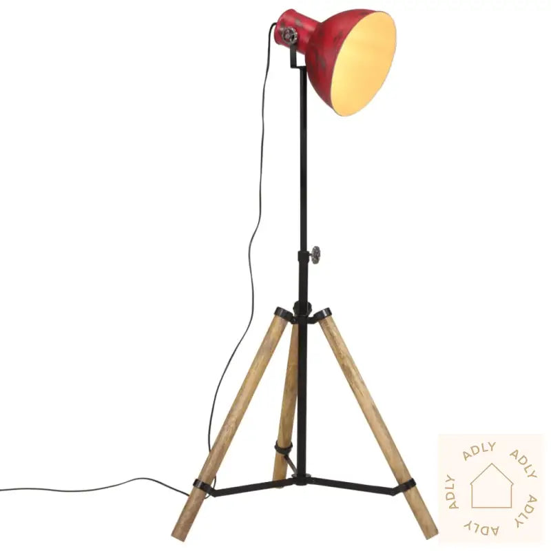 Vegglampe 25 W Mørkerød 75X75X90-150 Cm E27