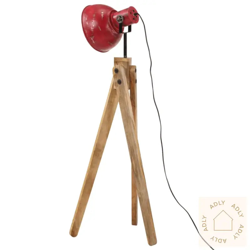 Gulvlampe 25 W Mørkerød 45X45X120 Cm E27