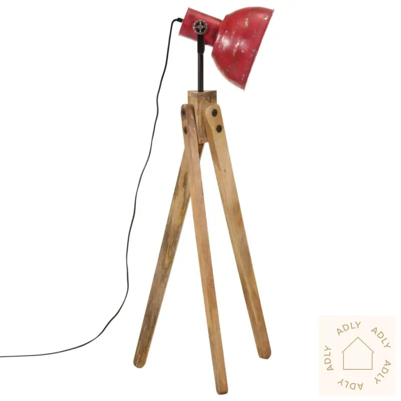 Gulvlampe 25 W Mørkerød 45X45X120 Cm E27