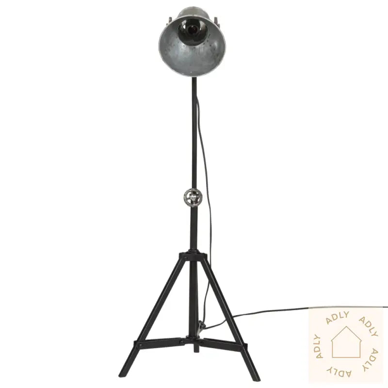 Gulvlampe 25 W Vintage Sølv 35X35X65/95 Cm E27