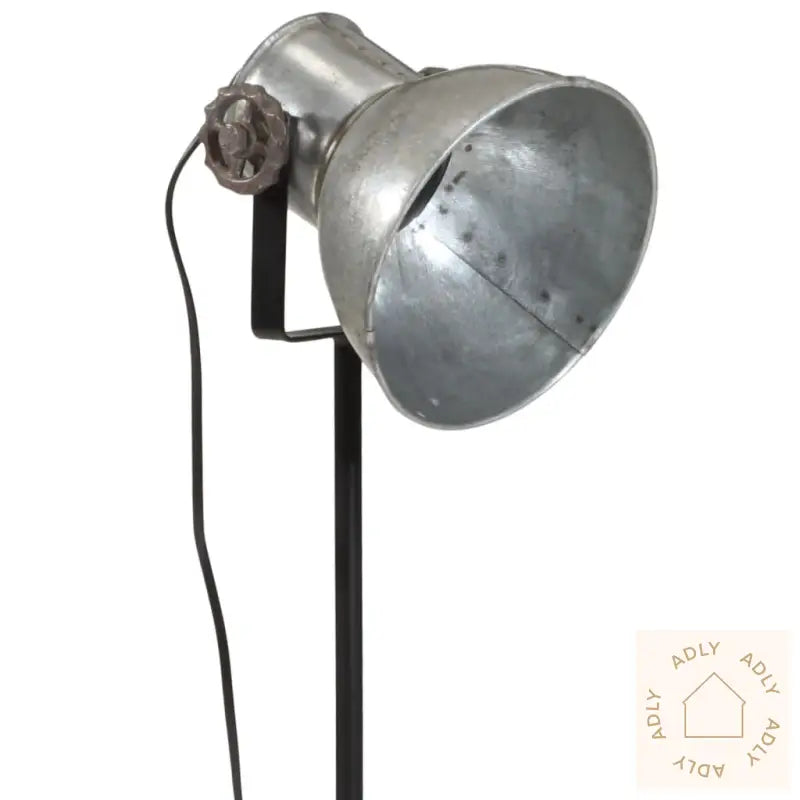 Gulvlampe 25 W Vintage Sølv 35X35X65/95 Cm E27