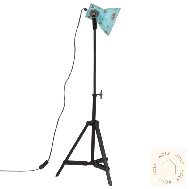 Gulvlampe 25 W Denimblå 35X35X65/95 Cm E27
