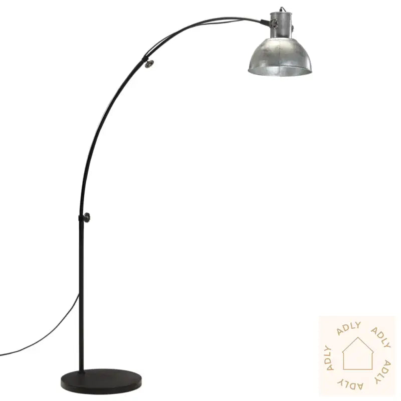 Gulvlampe 25 W Vintage Sølv 150 Cm E27