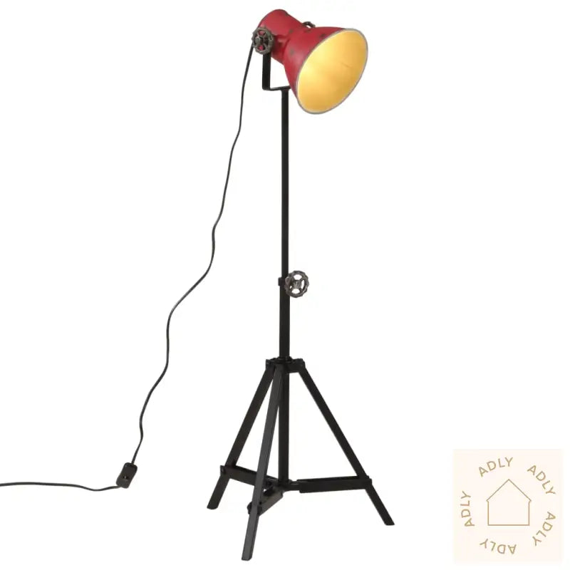 Gulvlampe 25 W Mørkerød 35X35X65/95 Cm E27